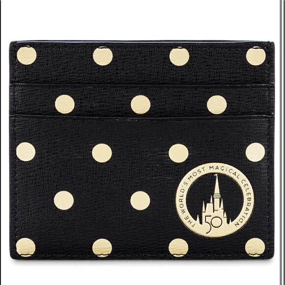 NWT Walt Disney World 50th Anniversary Card Wallet by kate spade New York - Picture 1 of 2
